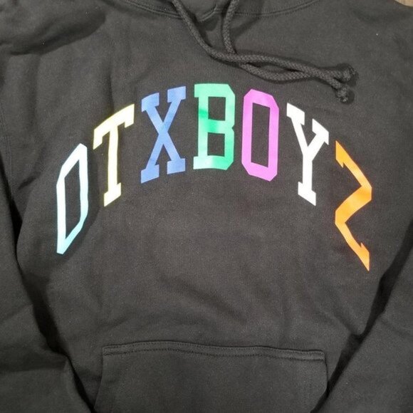 Geez Da Snowman OTXBOYZ Men's Hoodie Size S Black OhGeesysy - Picture 2 of 4